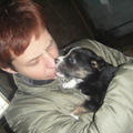 honden foto goede dag 
dit is onze 
pup hij is van 26-01-2011
hij heetrocko en is een 
bastaard boerenfox